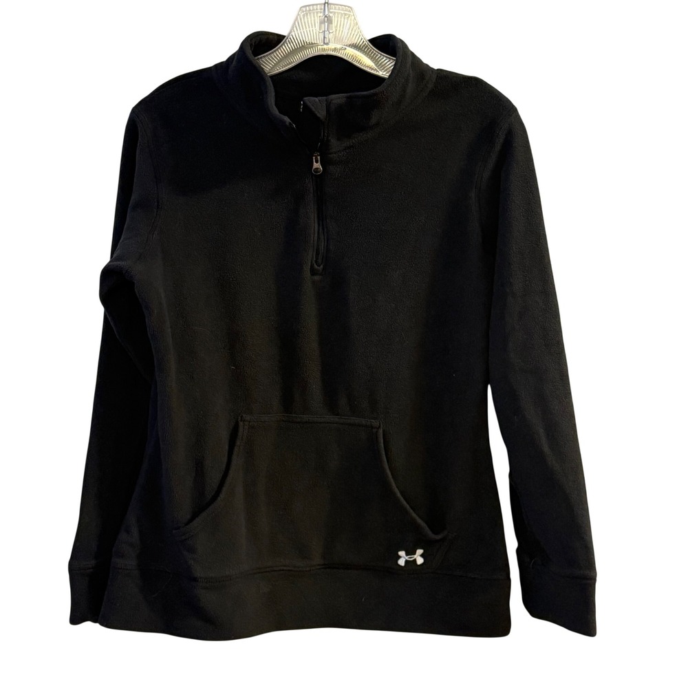 Under Armour Black Fleece 1/4 Zip Pullover Sweatshirt‎ Semi Fitted XS